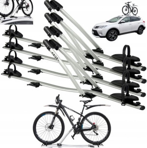 4 x Aguri Acuda 2 Silver Uchwyt rowerowy