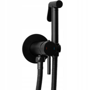 Zestaw Bidetta Podtynkowa LOOP Black Mat - REA