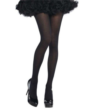 Rajstopy Czarne Halloween Karnawał - Xl