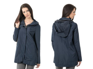 Elegancka Kurtka Damska Wiatrówka 57134 r M granat