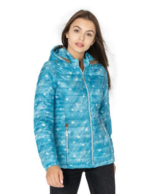 Kurtka Damska Pikowana Ocieplana Parka 57641-4 XL