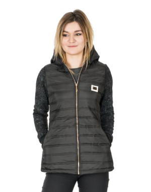 Kurtka Damska Parka Przejściowa 8380 r L czarna