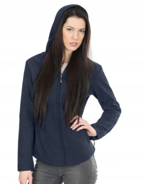 Softshell Kurtka Damska Termoaktywna 57258 XL granat