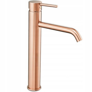 Bateria Umywalkowa Lungo Rose Gold Wysoka Rea