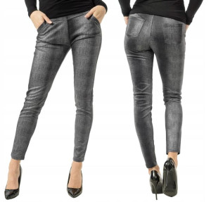 Spodnie Damskie Jegginsy Rurki PW811-02 r 3XL/4XL