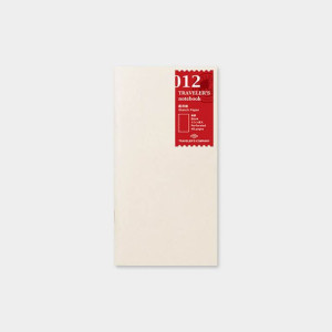 Wkład do Traveler's Notebook - 012 (papier do szkicowania z perforacją)
