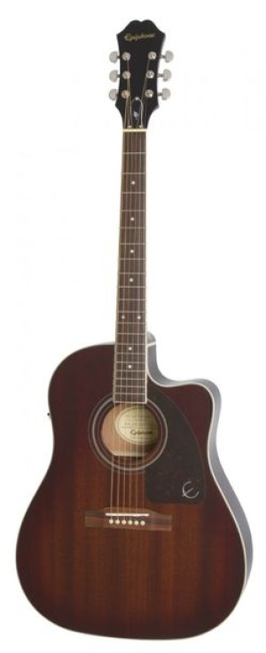 Epiphone J-45ec Studio Solid Top Fishman Presys-ii Mb Mahogany Burst