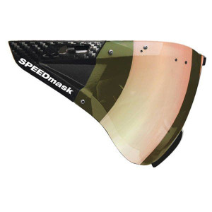 CASCO Szybka do kasku SPEEDMASK SUNSET pomarańczowa lustrzana