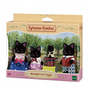 Sylvanian Families Figurki Rodzina Czarnych Kotów