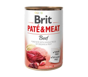 BRIT Pate & Meat Beef Wołowina 6x800g