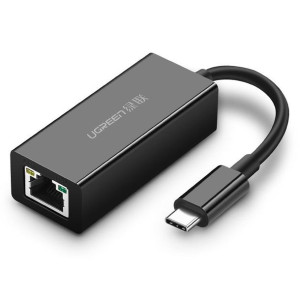 UGREEN zewnętrzna karta sieciowa USB Typ C 1000Mbps Gigabit USB Typ C 3.1 T