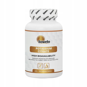 Sowelo Potas Cytrynian Potasu 180 Tabletek