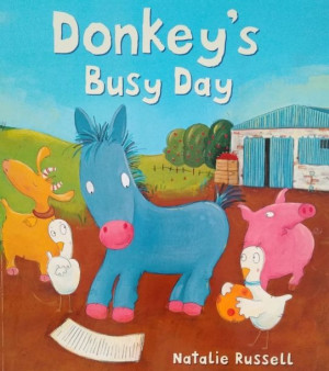 Donkey's Busy Day. Picture Book