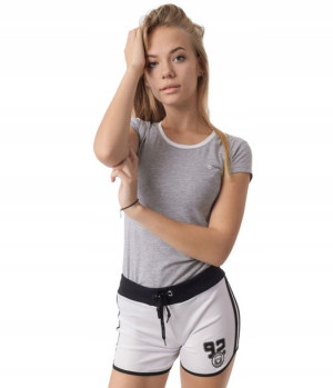 Krótkie Spodenki Szorty Sportowe Damskie SD92-9 M