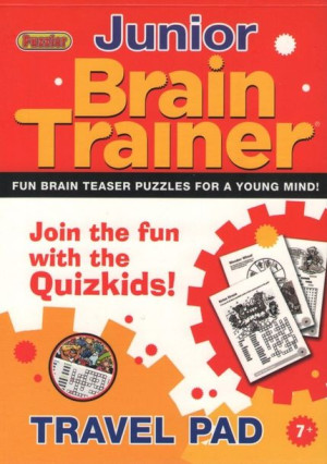 Puzzler - Junior Brain Trainer. Travel Pad
