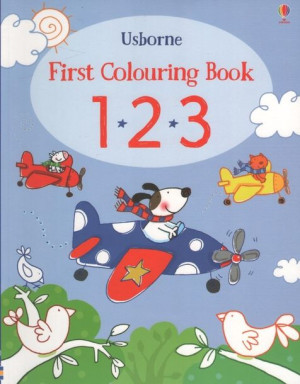 Usborne First Colouring Book - 123
