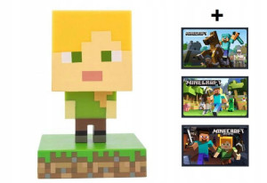 Lampka Minecraft Alex Icons + Gratis / Licencja