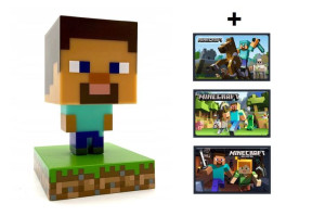 Lampka Minecraft Steve Icons + Gratis / Licencja