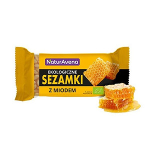 Sezamki z Miodem 27 g Bio - NaturAvena