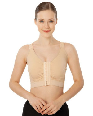 Biustonosz pooperacyjny zapinany na haftki Variteks kod 231 (XL) BEŻ