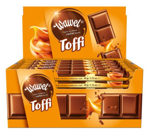 MINIczekolada baton Toffi 49g Display 30 szt