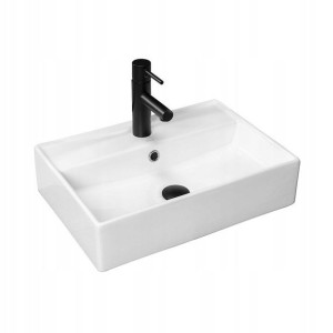 Umywalka Ceramiczna Nablatowa Janet Calani White