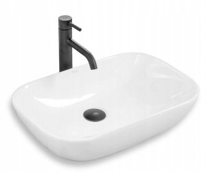 Umywalka Nablatowa Claudia 9447 Ceramiczna Rea