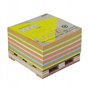 Karteczki Samoprzylepne Kolorowe 76x76x400 Eco