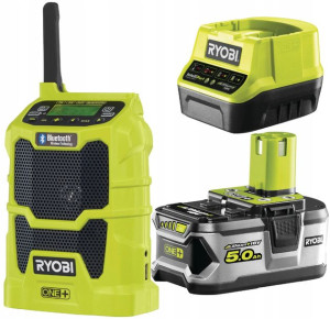 Ryobi R18r Radio Akumulatorowe 18v Bluetooth +5ah