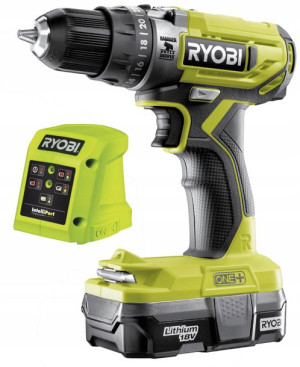 Ryobi R18pd2-113s Wiertarko-wkrętarka Udar 18v