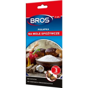Bros pułapka na mole spożywcze 2szt
