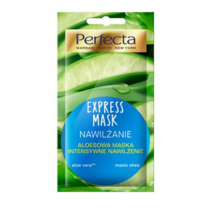 Perfecta Beauty, aloesowa maska intensywnie nawilżająca, 8 ml