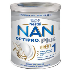 NESTLE NAN OPTIPRO PLUS 1 HM-O Mleko początkowe dla niemowląt od urodzenia