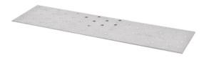 Techniki Zamocowań Płytka Perforowana 80x300x2 Mm Pp11 1szt/opak