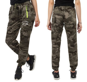 Spodnie Dresowe Moro Dresy Army Damskie 907-3 r L