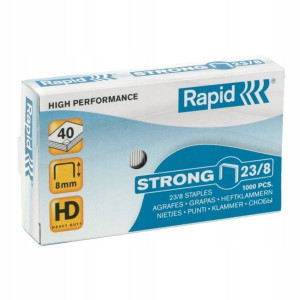 Zszywki Rapid Strong 23/8 1000szt