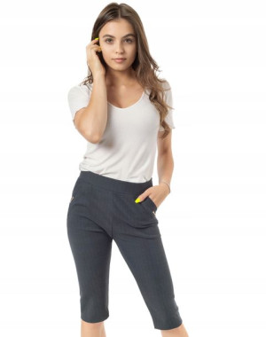 Eleganckie Spodnie Rybaczki Damskie 7812-2 5XL/6XL