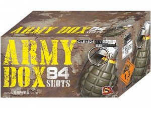 Wyrzutnia Army Box Cle4524 84 Strzały 30mm 50mm