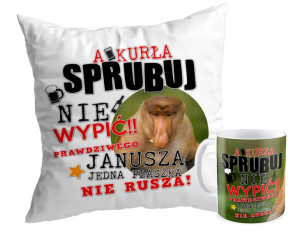 Zestaw z Nosaczem Janusza jedna flaszka nie rusza