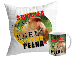 Zestaw z Nosaczem Śwagier lej mie do pełna
