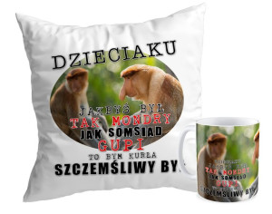 Zestaw z Nosaczem Dzieciaku byś był tak mondry jak somsiad