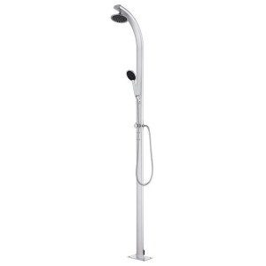 Prysznic ogrodowy, 215 cm, aluminium