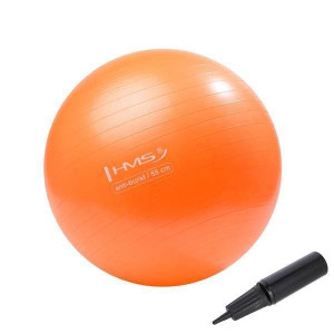 Yb02 55cm Orange Anti-burst Piłka Gimnastyczna Hms