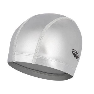 Jednokolorowy Sr01 Srebrny Czepek Silikonowy/pu Spurt
