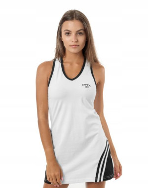 Sukienka Sportowa Tunika RENNOX 508 L biały czarny