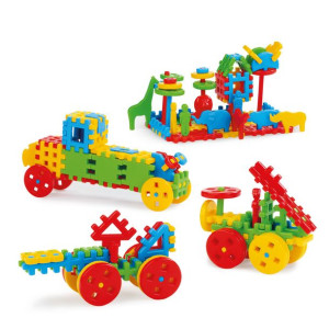 Klocki Wafle Konstrukcyjne Marioinex Mix 150 El.