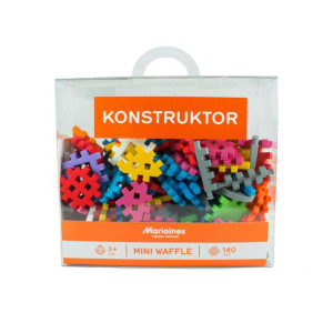 Klocki Waffle Wafle Mini Konstruktor 140 Marioinex