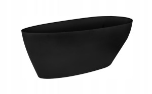 Wanna wolnostojąca Goya Black XS 140 cm BESCO