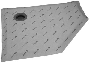 RADAWAY Brodzik pięciokątny podpłytkowy 100x90 L