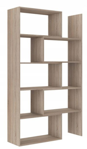 Regał Kamil 2 Rozsuwany 73-125 cm łamany SONOMA
